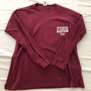 Pink Nation long sleeve
